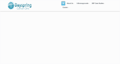 Desktop Screenshot of dayspringcancerclinic.com